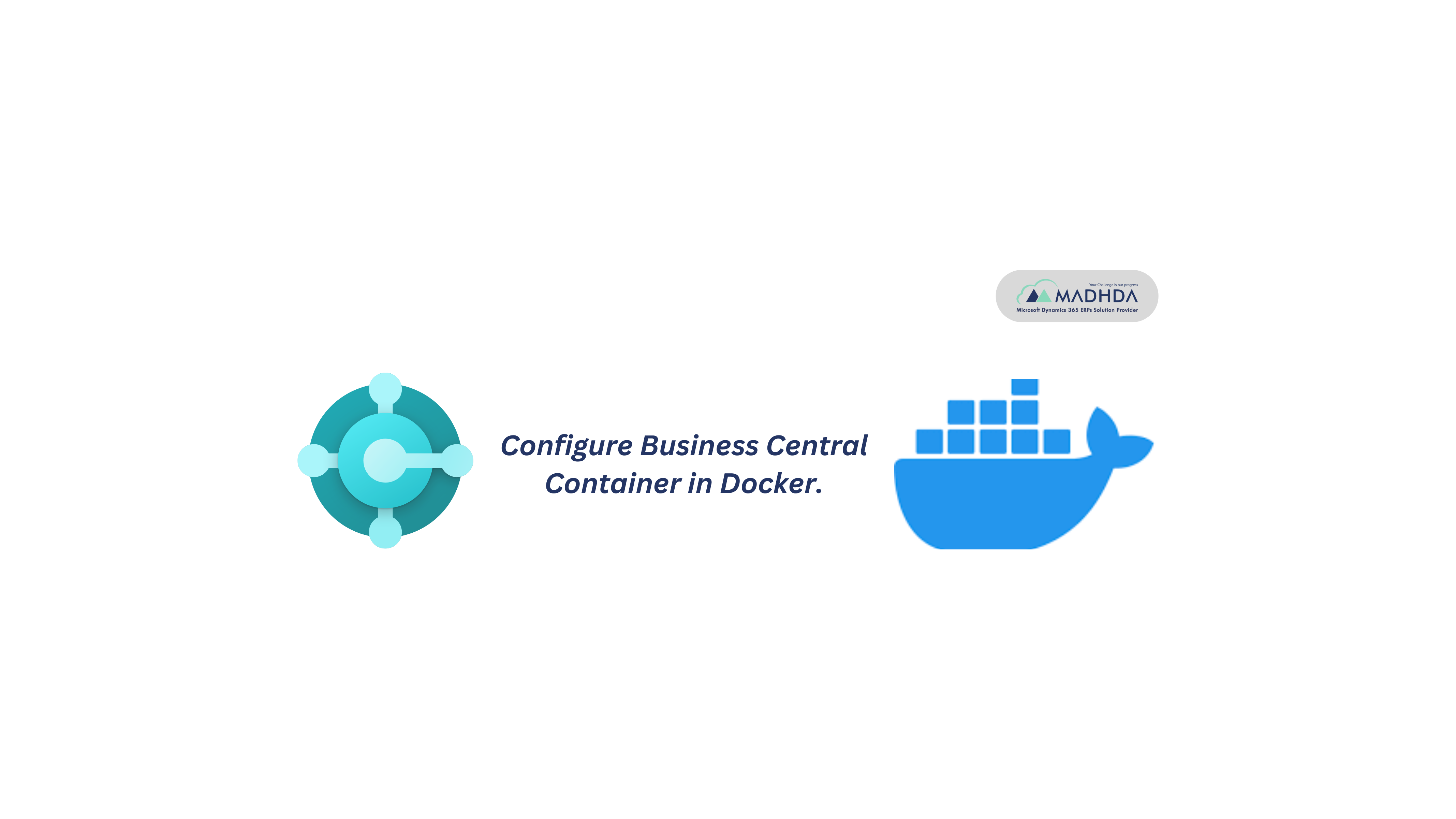Configure Business Central Container in Docker.