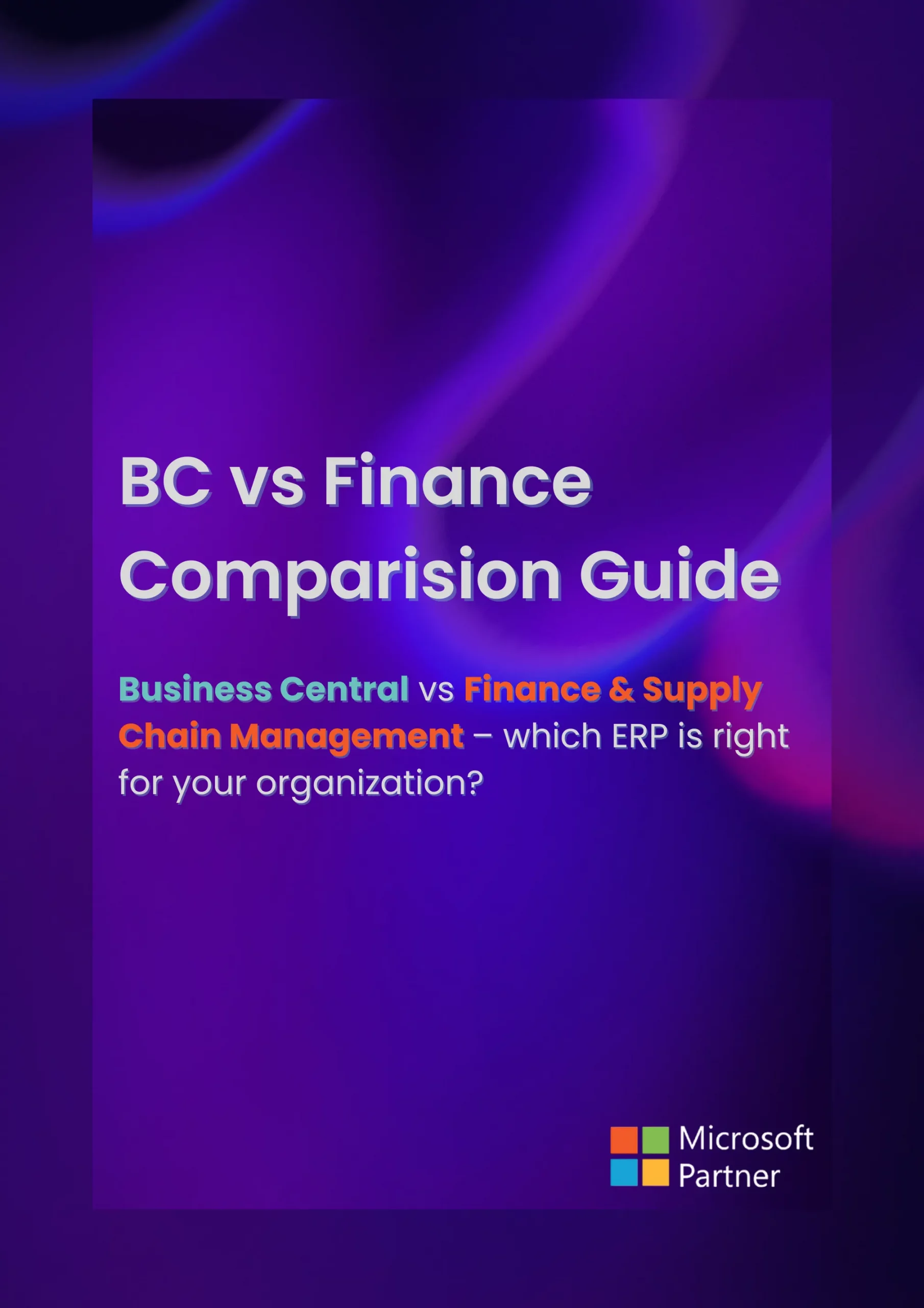 Business Central vs Finance Comparision Guide