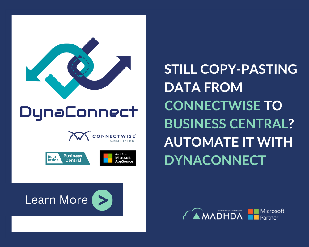 Still Copy-Pasting Data from ConnectWise to Business Central? Here’s Why It’s Time to Stop.