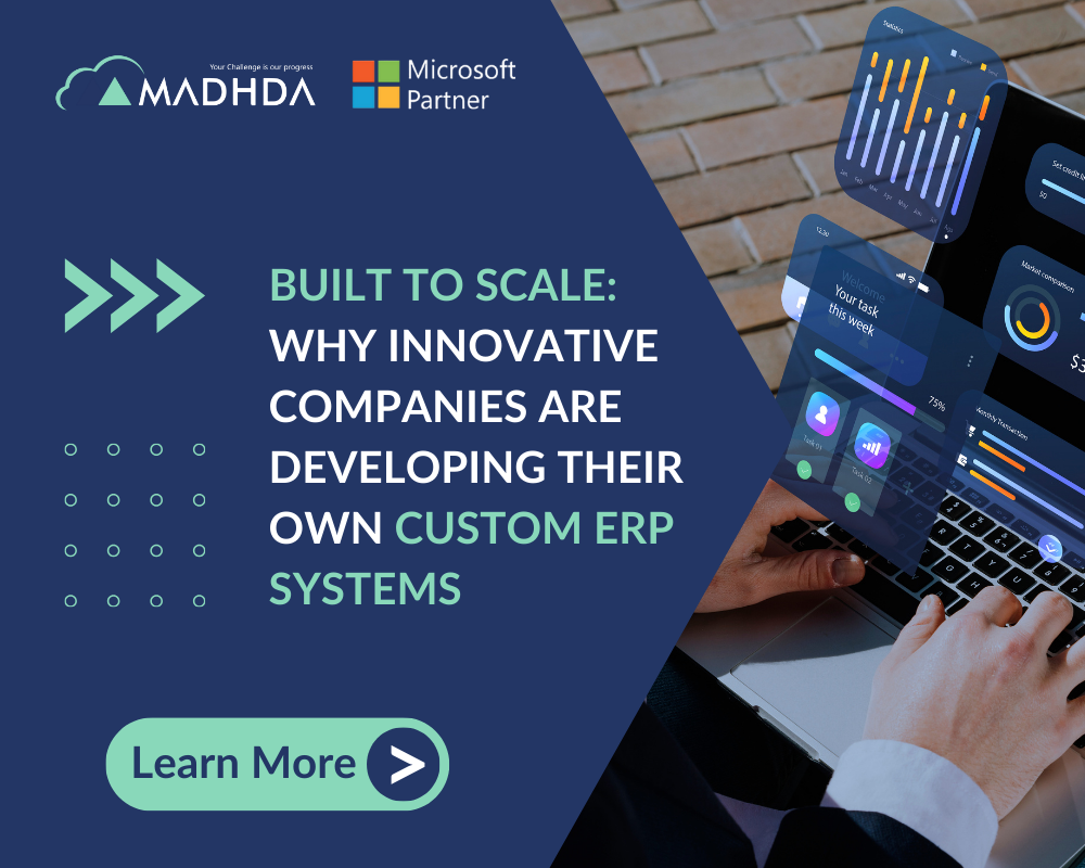 Built to scale: Why innovative companies are developing their own Custom ERP systems