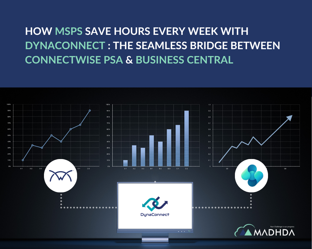 How Managed Service Providers Save Hours Every Week with DynaConnect : The Seamless Bridge Between ConnectWise PSA & Dynamics 365 Business Central