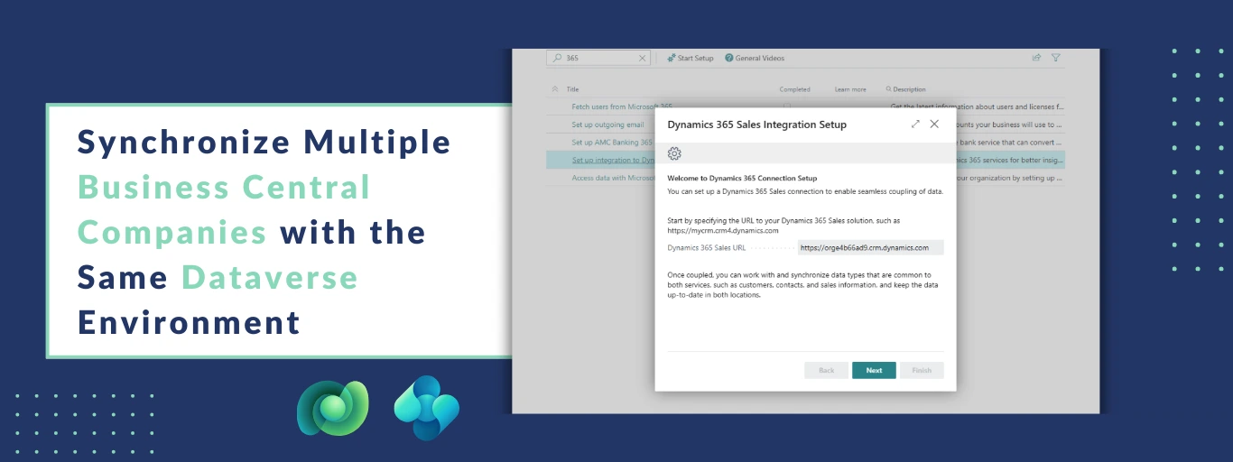 Synchronize Multiple Business Central Companies with the Same Dataverse Environment