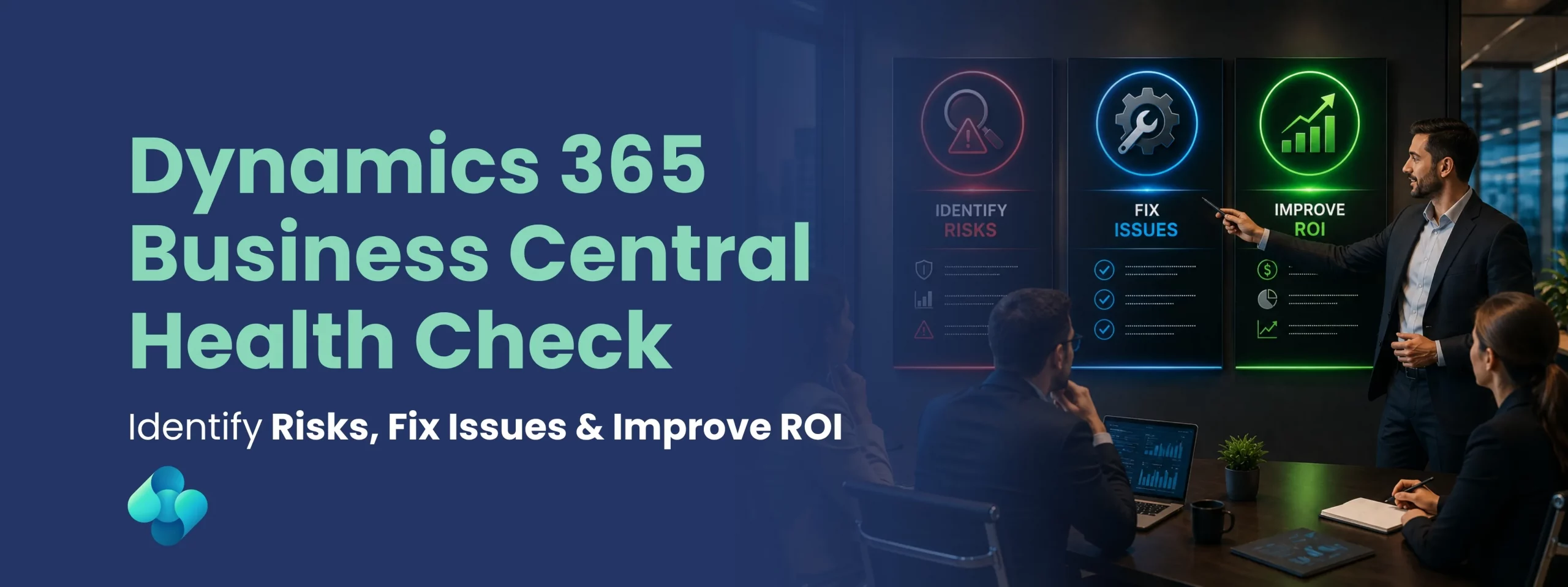 Dynamics 365 Business Central Health Check Identify Risks, Fix Issues & Improve ROI (1)