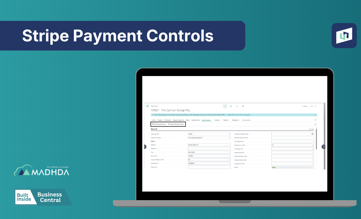 Stripe Payment Controls