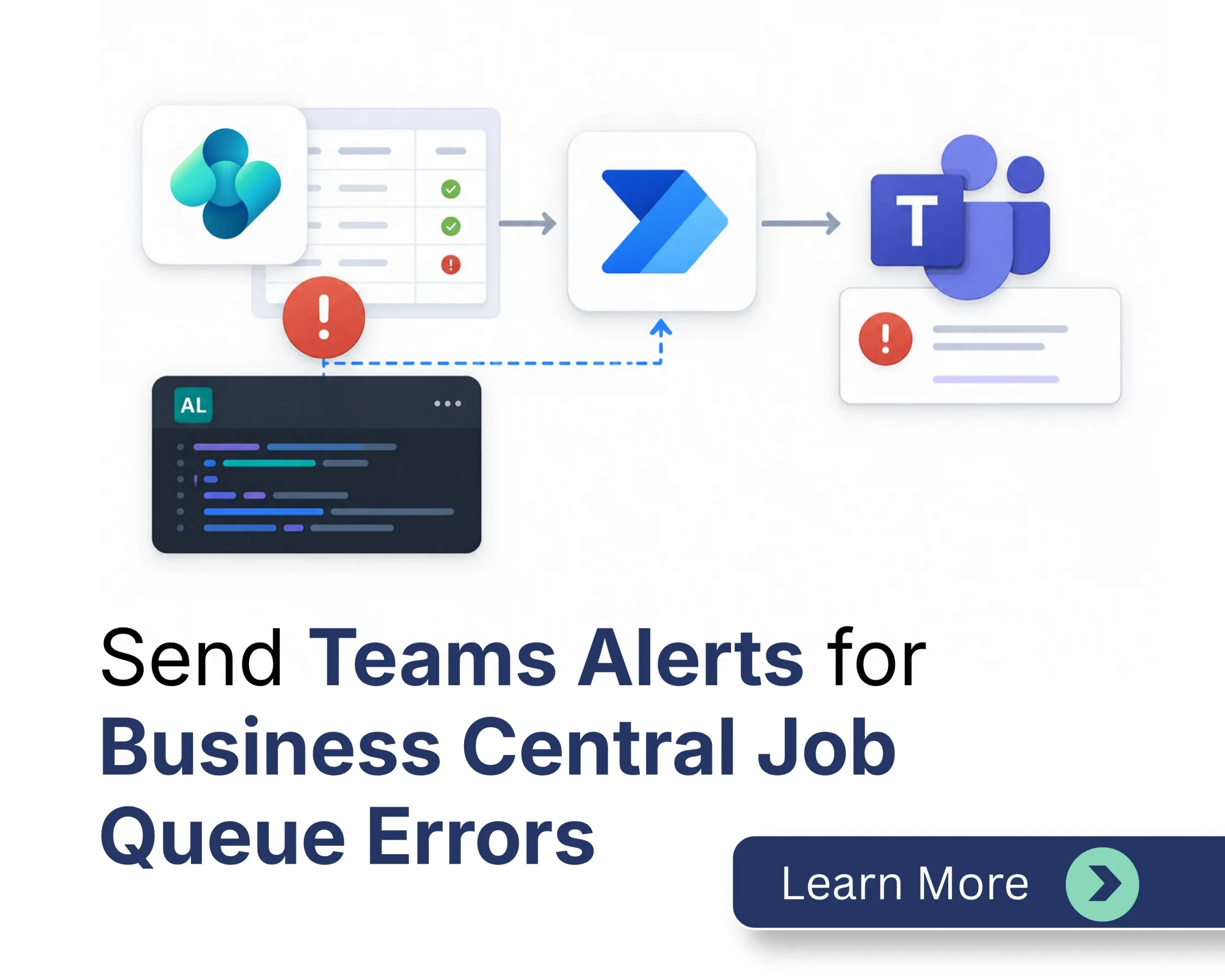 Sending Microsoft Teams Notifications for Business Central Job Queue Errors Using AL and Power Automate