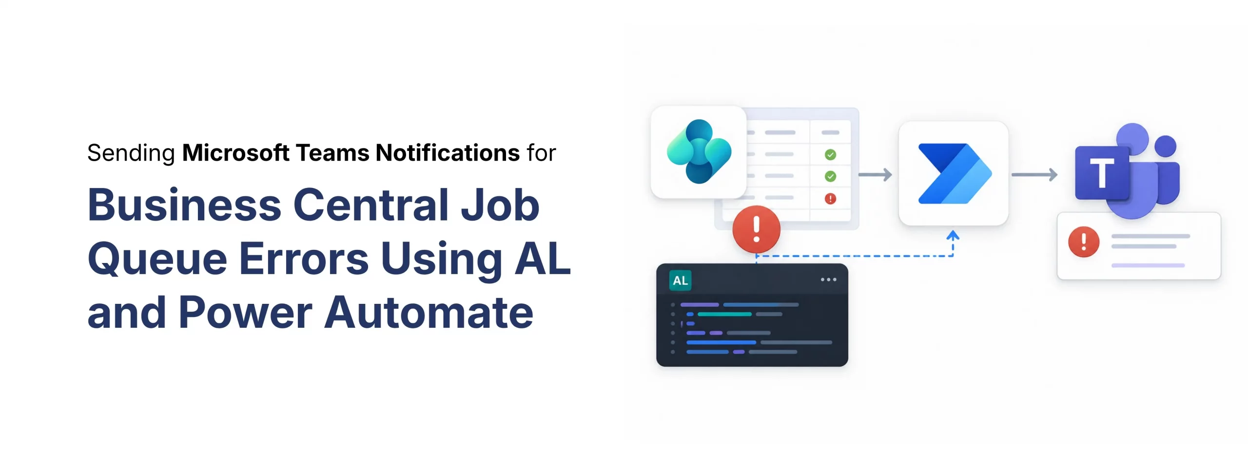 Sending Microsoft Teams Notifications for Business Central Job Queue Errors Using AL and Power Automate