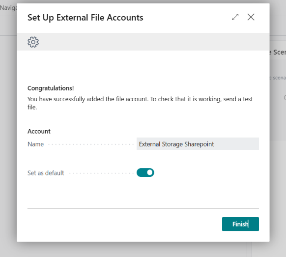 SharePoint account setup